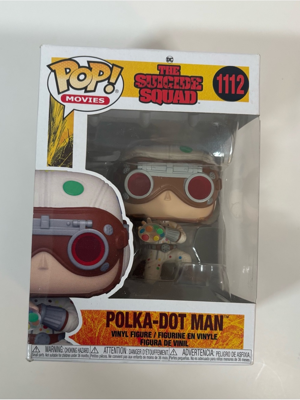 Funko Pop Movies The Suicide Squad Polka-Dot Man #1112 Vinyl Figure w/ Box